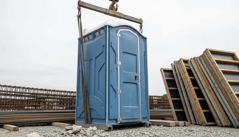 Crane Hook Porta Potty Southwest Anaheim